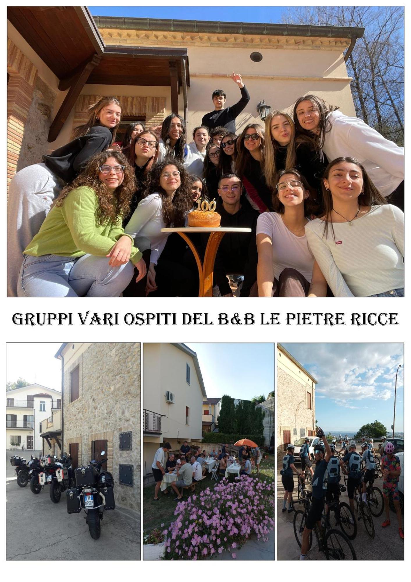 Le Pietre Ricce B&B Roccamontepiano Bagian luar foto